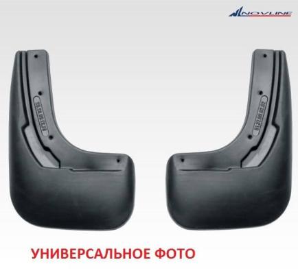 Брызговики задние CHEVROLET Aveo, 2012-2014, 2014-> хб. 2 шт. (полиуретан) Новлайн